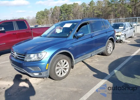 2018 Volkswagen Tiguan 2.0T Se/2.0T Sel из США, поврежденный, VIN 3VV3B7AX1JM028207